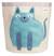 Sac à jouets chat Bleu 1 - vertbaudet enfant 