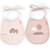 Bavoir petit lot de 2 happy clouds rose Rose, blanc+Vert, blanc 1 - vertbaudet enfant 