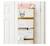Rangement mural lama Blanc 3 - vertbaudet enfant 
