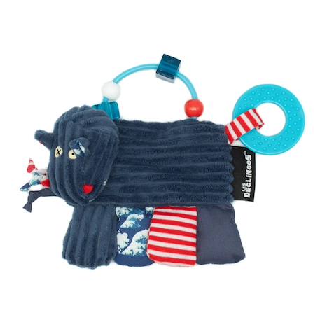 Hochet d'activités hippipos l'hippopotame Bleu 1 - vertbaudet enfant 