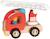 Camion de pompiers avec échelle Rouge 1 - vertbaudet enfant 