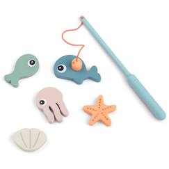 Jouet-Premier âge-Jeu de pêche pour le bain sea friends multicolore