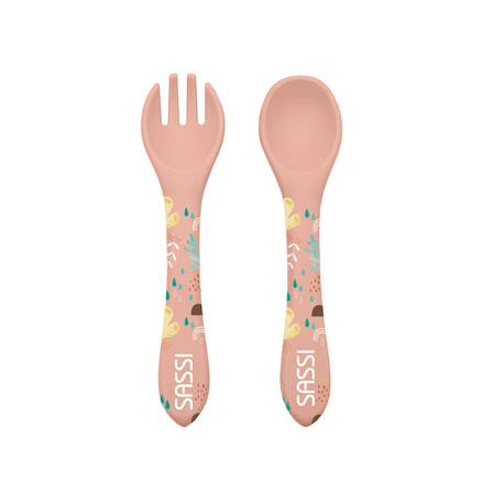 Couverts en silicone slurpy la pieuvre Rose 1 - vertbaudet enfant 