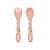 Couverts en silicone slurpy la pieuvre Rose 1 - vertbaudet enfant 