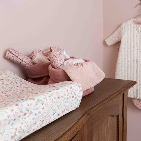 Housse pour matelas à langer fairy wonders (50 x 70 cm) Blanc, multicolore+Blanc, rose 2 - vertbaudet enfant 