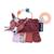 Hochet d'activités mélimélos la biche Rose 1 - vertbaudet enfant 