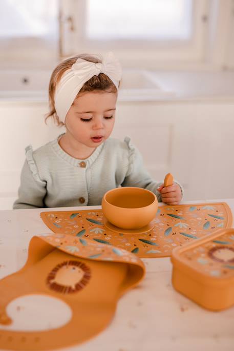 Set de table en silicone munchy l'ours Bleu 2 - vertbaudet enfant 