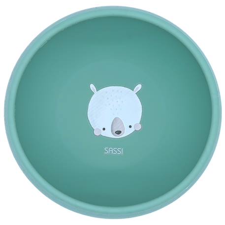 Bol en silicone munchy l'ours Bleu 1 - vertbaudet enfant 