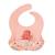 Bavoir en silicone slurpy la pieuvre Rose 1 - vertbaudet enfant 