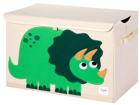 Coffre à jouets dino Vert 1 - vertbaudet enfant 