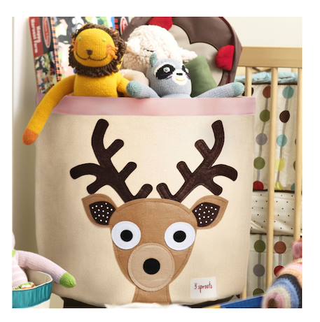 Sac à jouets cerf Marron 2 - vertbaudet enfant 