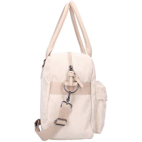 Sac à langer en velours côtelé sable Ecru 3 - vertbaudet enfant 
