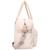 Sac à langer en velours côtelé sable Ecru 3 - vertbaudet enfant 
