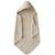 Cape de bain en coton bio fog Ecru+Vert 1 - vertbaudet enfant 