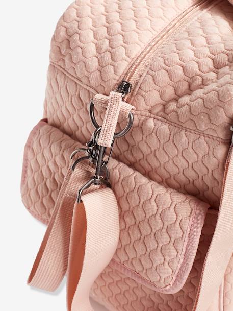 Sac à langer Journée multipoches rose poudré 2 - vertbaudet enfant 