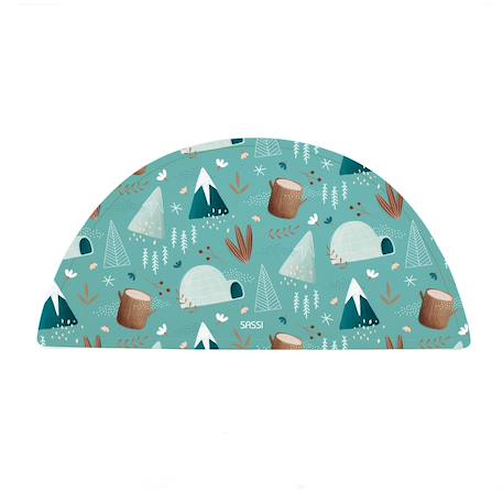 Set de table en silicone munchy l'ours Bleu 1 - vertbaudet enfant 