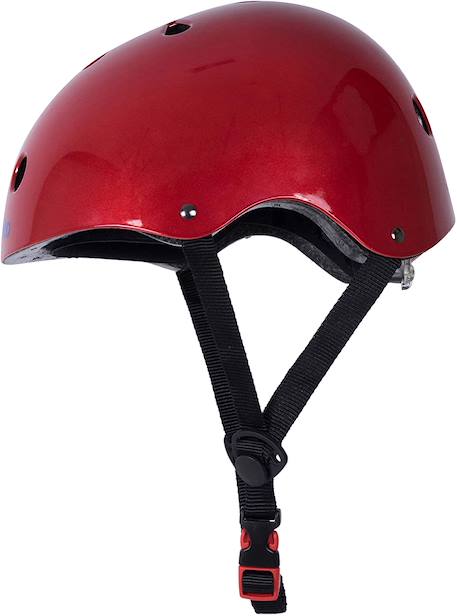 Casque enfant metallic red small Rouge 2 - vertbaudet enfant 
