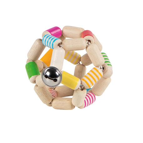 Hochet balle flexible Beige 1 - vertbaudet enfant 