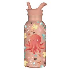 Puériculture-Bouteille isotherme slurpy la pieuvre 350 ml