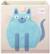 Cube de rangement chat Bleu 1 - vertbaudet enfant 