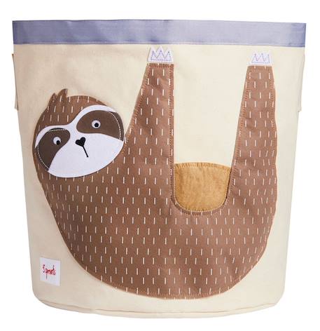 Sac à jouets paresseux Marron 1 - vertbaudet enfant 