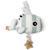 Peluche musicale à suspendre baleine rose wally Bleu, blanc, jaune 2 - vertbaudet enfant 