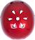 Casque enfant metallic red small Rouge 4 - vertbaudet enfant 