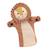 Marionnette lion Beige 2 - vertbaudet enfant 