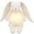 Peluche veilleuse lapin nature bio blanc polaire 2.0 Blanc 1 - vertbaudet enfant 
