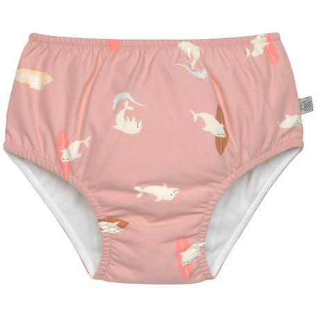 Maillot de bain couche dauphin pêche (25-36 mois) Pêche 1 - vertbaudet enfant 