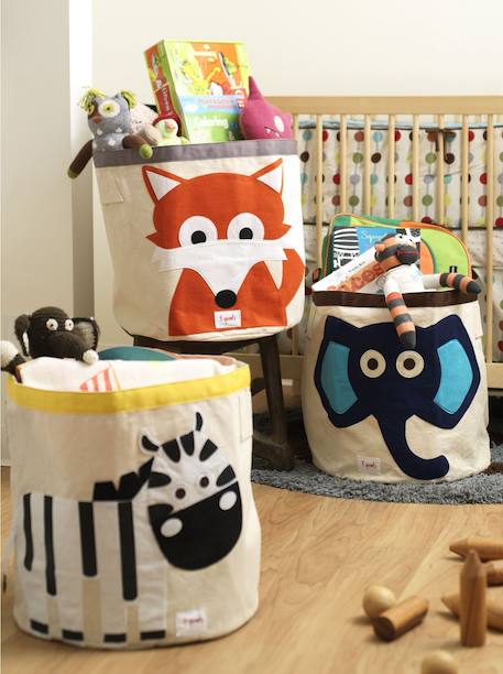 Sac à jouets renard Orange 2 - vertbaudet enfant 