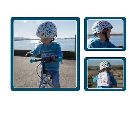 Casque enfant stars small Blanc 2 - vertbaudet enfant 