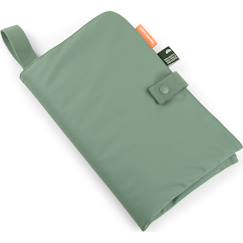 Puériculture-Matelas, accessoires de lange-Matelas à langer, housse-Tapis à langer pliable vert