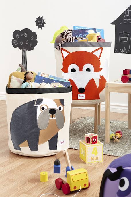 Sac à jouets renard Orange 3 - vertbaudet enfant 
