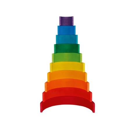 Jeu de construction arc-en-ciel Rouge 4 - vertbaudet enfant 