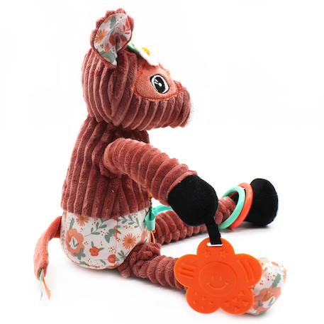 Peluche d'activités nomade Rouge 5 - vertbaudet enfant 