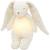 Peluche veilleuse lapin nature bio blanc polaire 2.0 Blanc 2 - vertbaudet enfant 