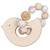 Hochet en bois flexible oiseau Beige 1 - vertbaudet enfant 
