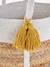 Panier de rangement en jute bicolore avec pompons blanc 5 - vertbaudet enfant 