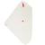 Cape de bain honey moon (75 x 75 cm) Blanc, jaune, rouge+Blanc, rouge 5 - vertbaudet enfant 