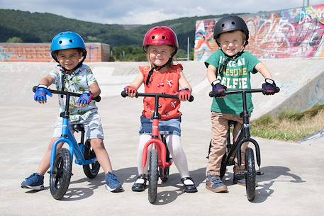 Casque enfant metallic red small Rouge 6 - vertbaudet enfant 