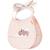 Bavoir petit lot de 2 happy clouds rose Rose, blanc+Vert, blanc 2 - vertbaudet enfant 