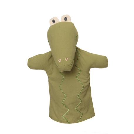Marionnette croco Vert 2 - vertbaudet enfant 