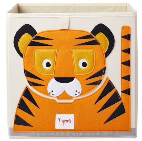 Cube de rangement tigre Orange 1 - vertbaudet enfant 
