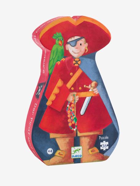 Puzzle Le pirate et son trésor 36 pièces multicolore 1 - vertbaudet enfant 