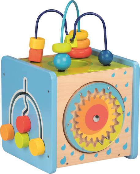 Cube d'activités Bleu 1 - vertbaudet enfant 