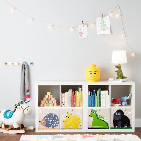 Cube de rangement dragon Vert 2 - vertbaudet enfant 
