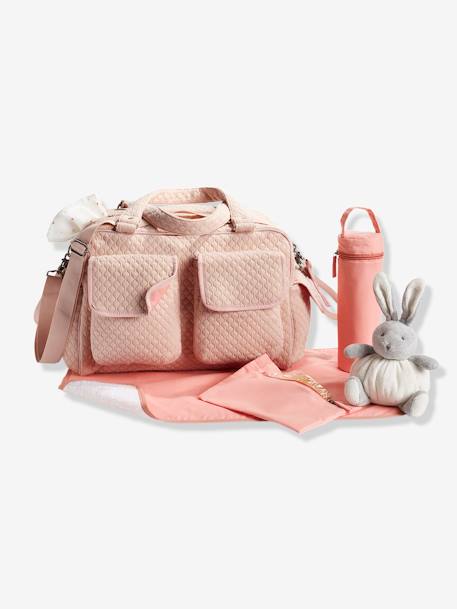 Sac à langer Journée multipoches rose poudré 5 - vertbaudet enfant 