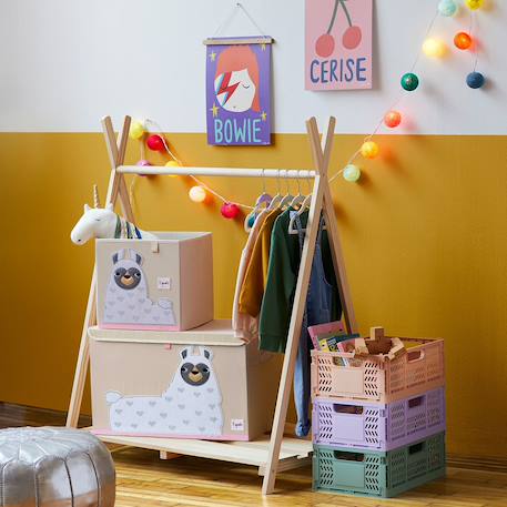 Coffre à jouets lama Blanc 3 - vertbaudet enfant 