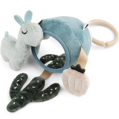 Jouet d'éveil à suspendre Bleu, sable, vert 2 - vertbaudet enfant 
